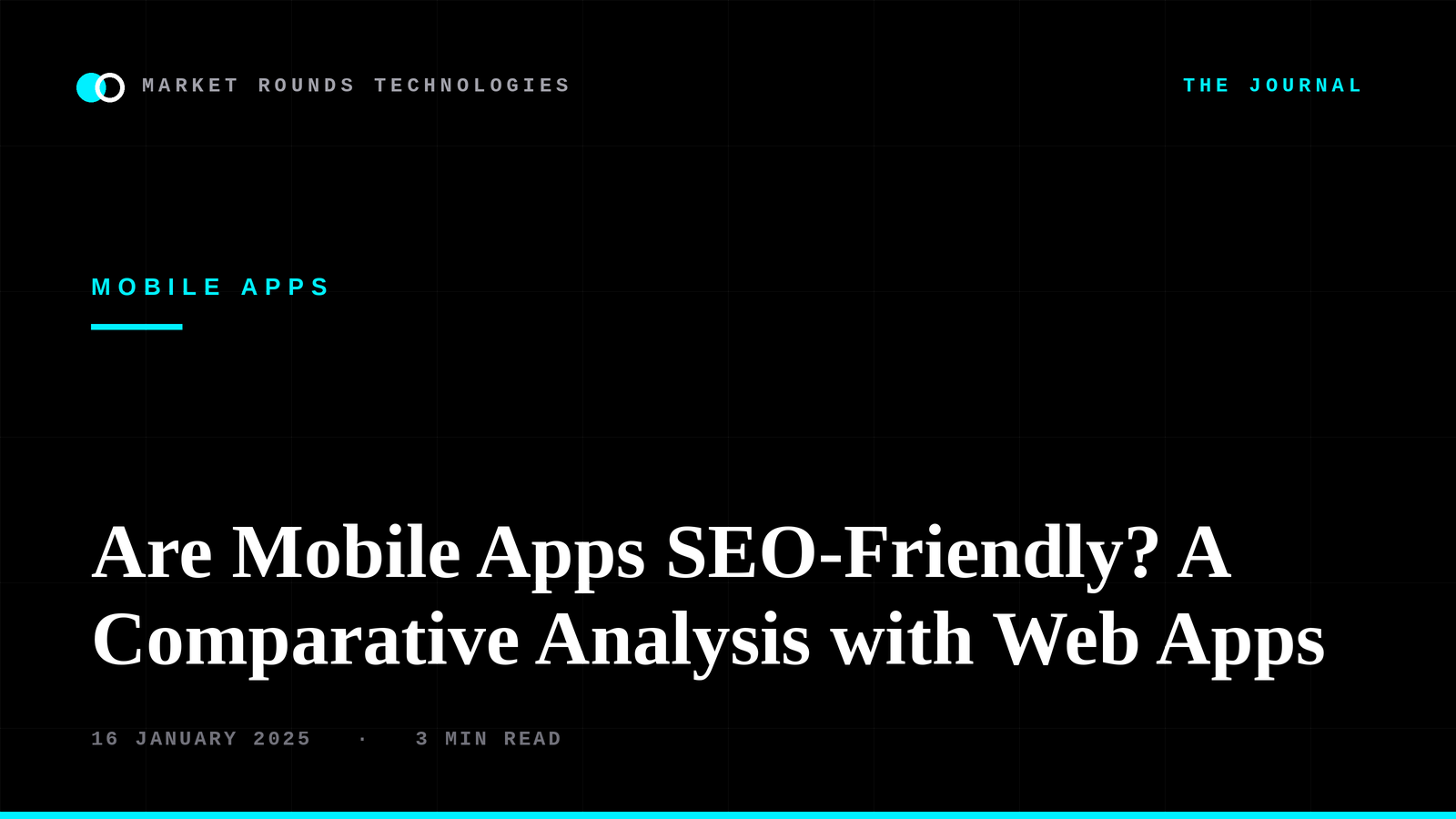 Are Mobile Apps SEO-Friendly? A Comparative Analysis with Web Apps